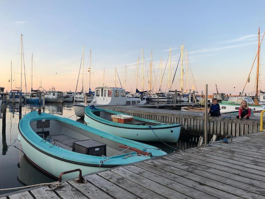 Willa Skont Fiskerhus. Taet Pa By, Havn Og Havet Marstal Zewnętrze zdjęcie
